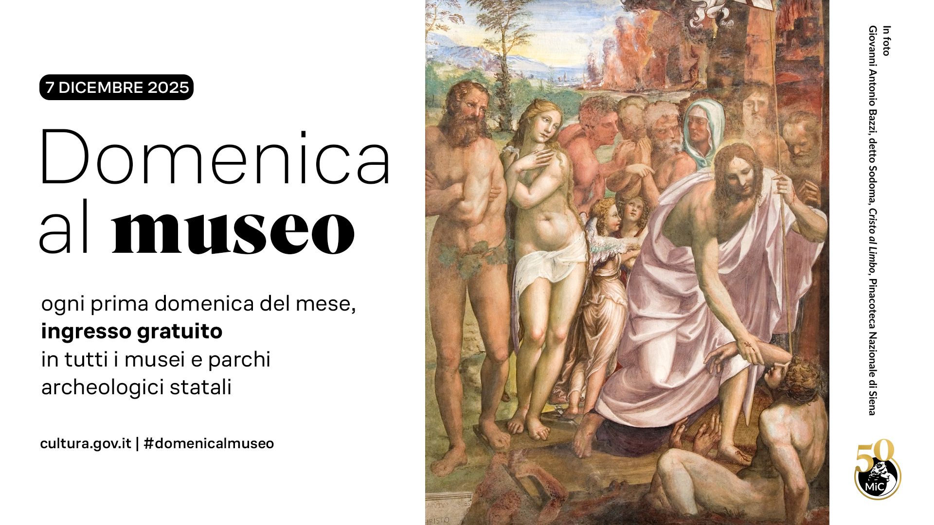 7 dicembre 2025 Domenicalmuseo: Pinacoteca Nazionale di Siena